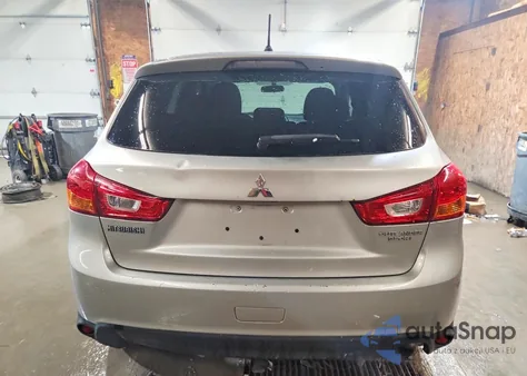 2015 Mitsubishi Outlander Sport Es from USA, damaged, VIN 4A4AP3AU7FE001928